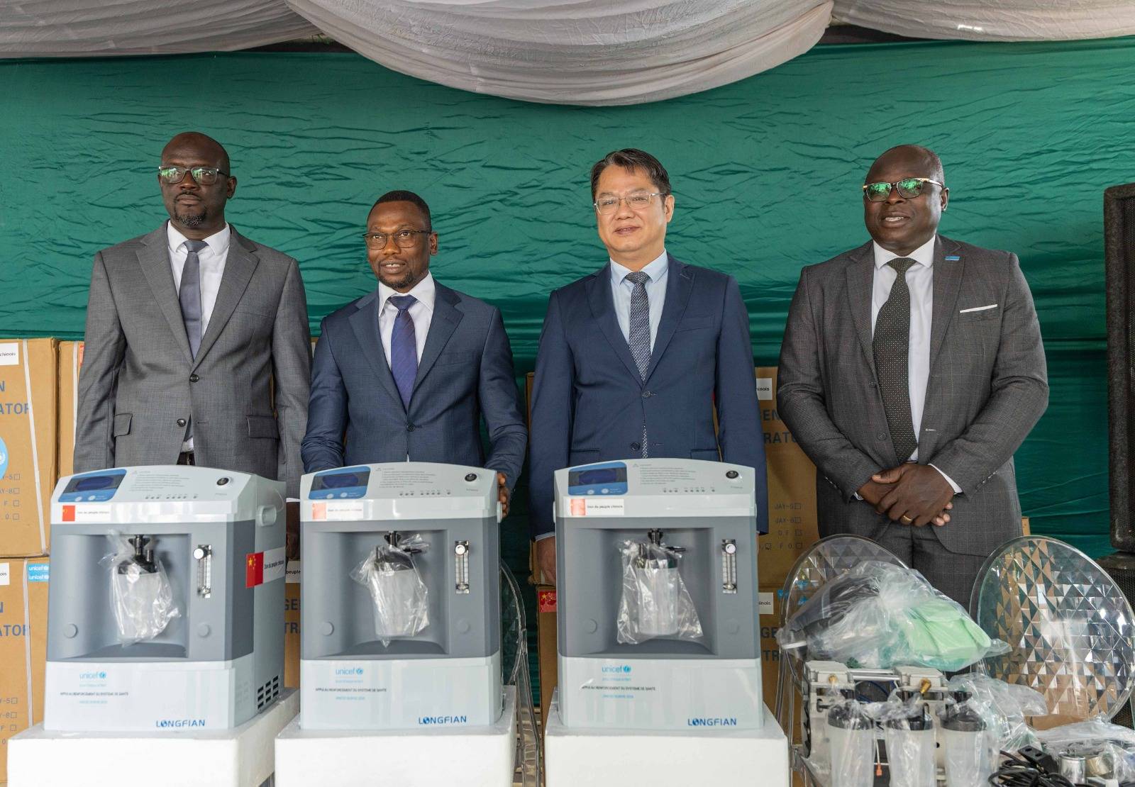 Benin strengthens emergency medical response with 600 new oxygen concentrators