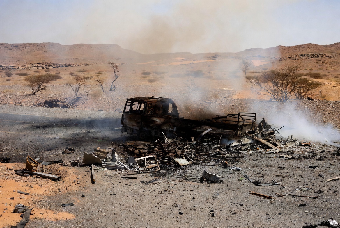 Deadly explosion in northern Mali: civilian truck strikes mine near Aguelhok