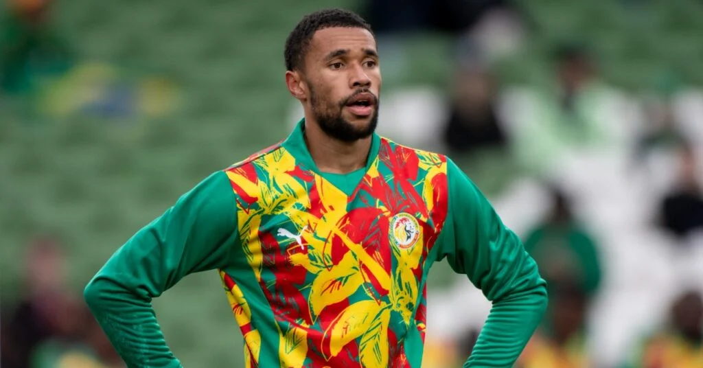 Yéhvann Diouf during his time with Senegal national team