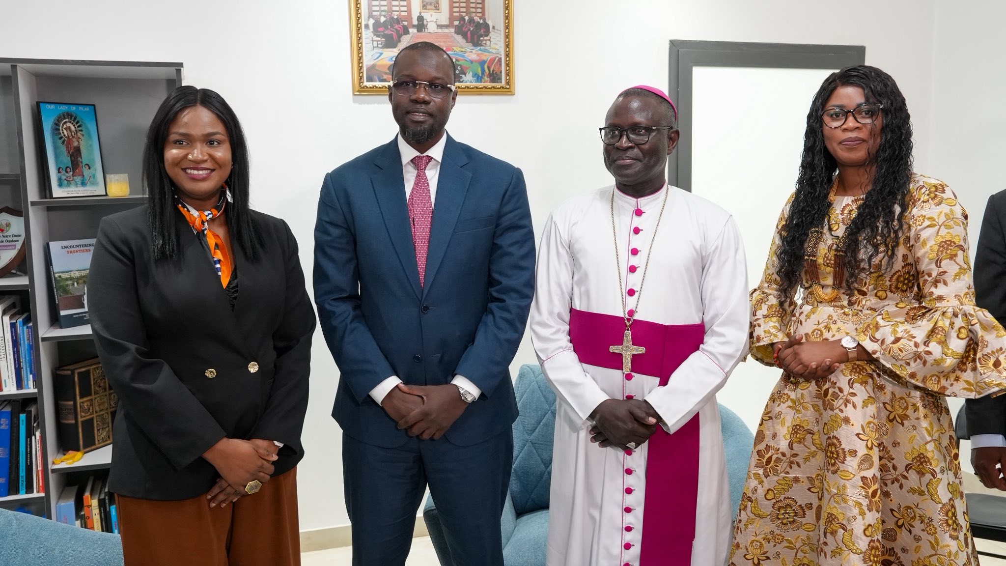 Prime minister ousmane sonko visits Dakar archbishop before popenguine pilgrimage