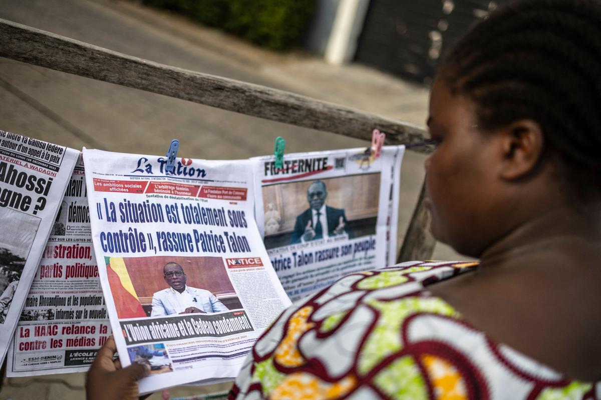 Benin coup attempt: fugitives sought as all hostages freed