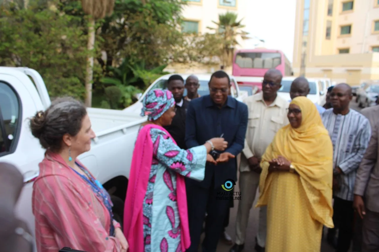 A boost for Mali’s health system: gavi-funded 4x4s arrive