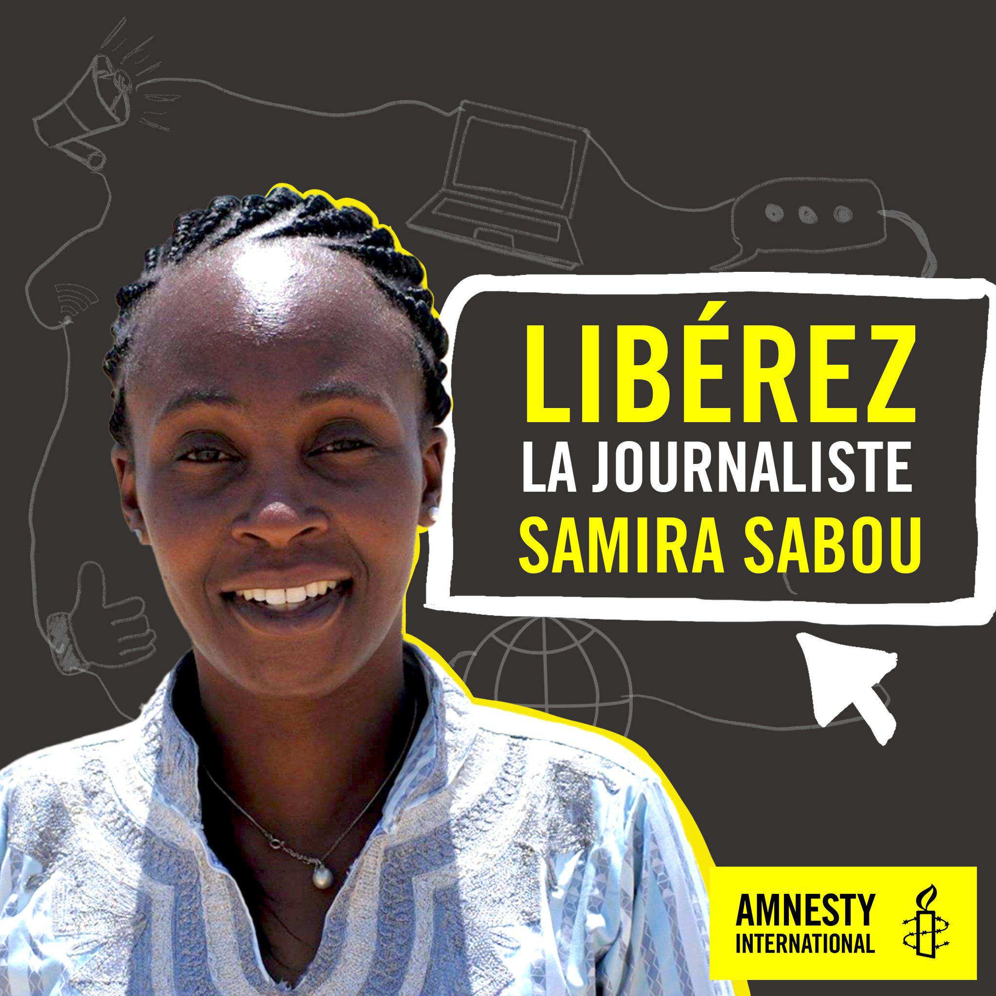Amnesty international demands immediate release for nigerien journalist samira sabou