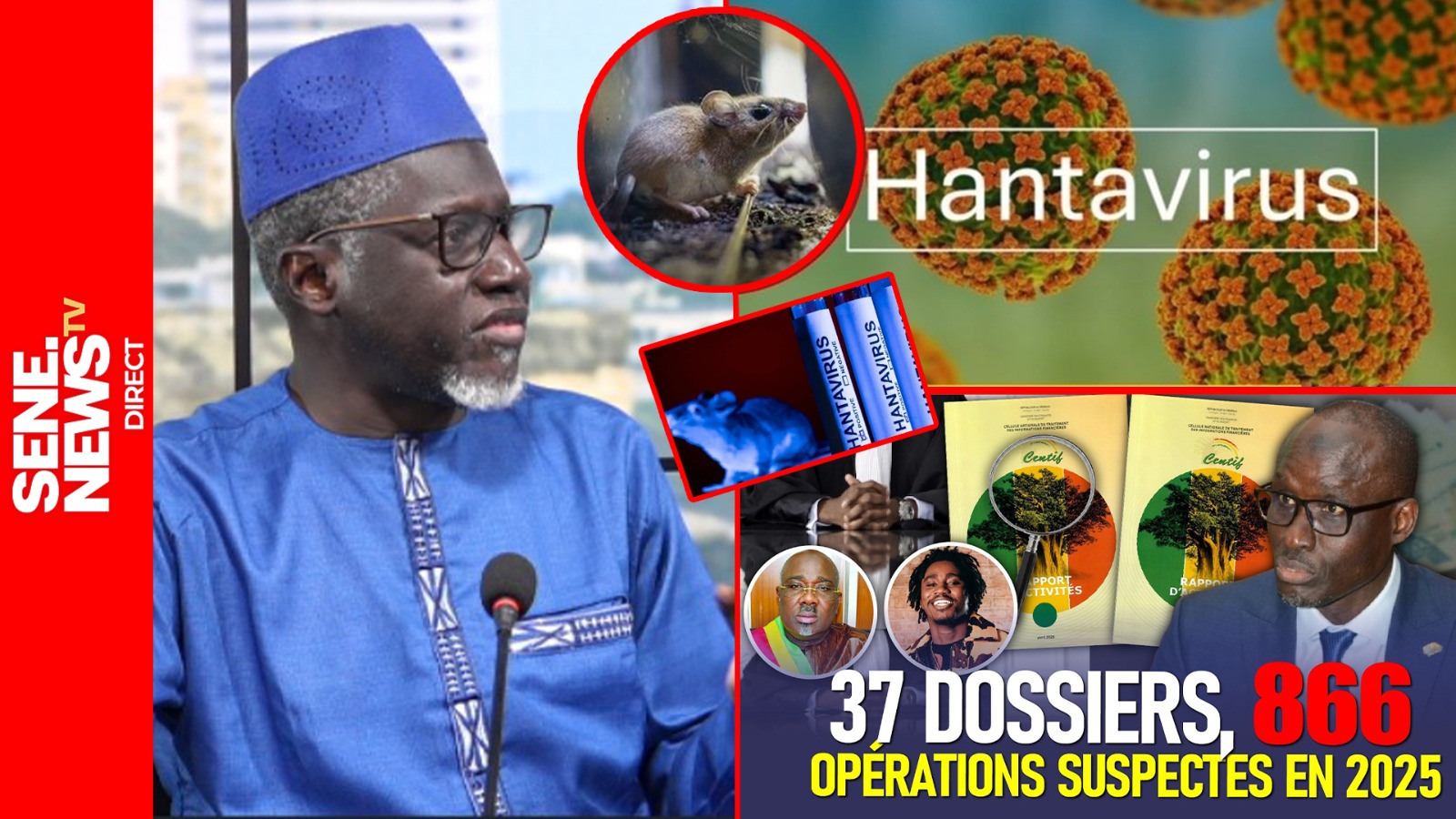 Sénégal battles hantavirus outbreak and debt crisis amid media controversy