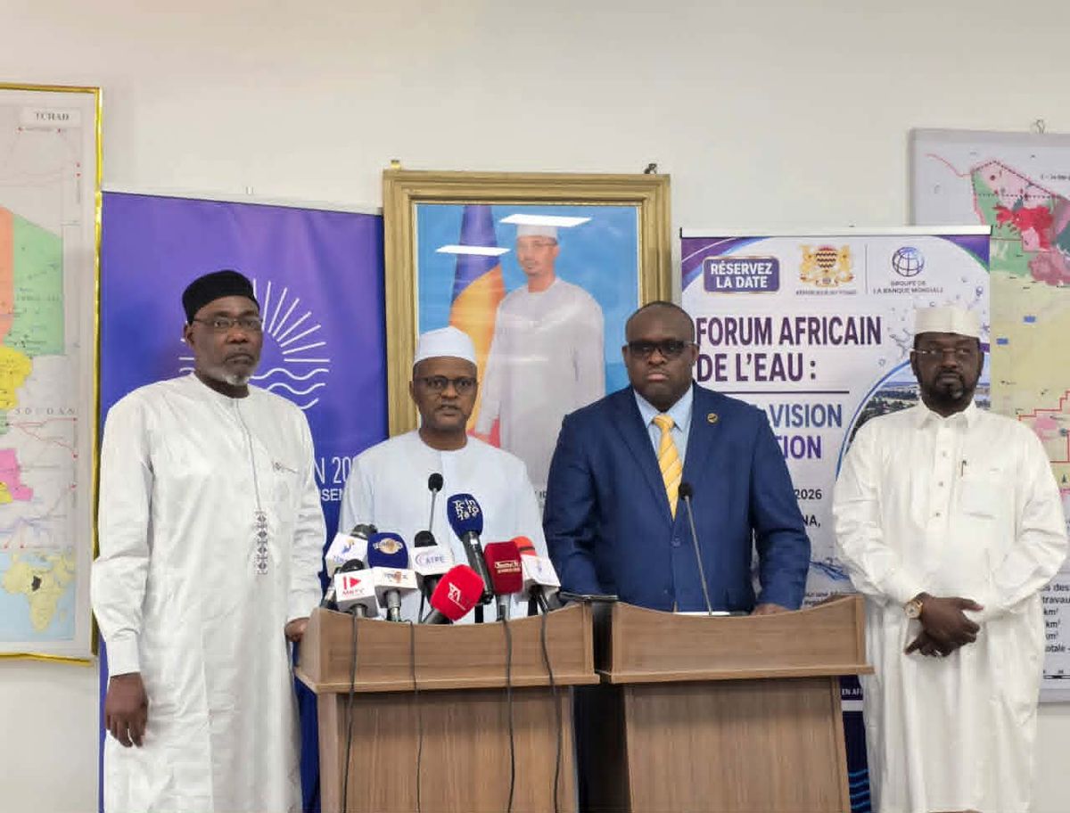 N'Djamena to host African Water Forum in 2026