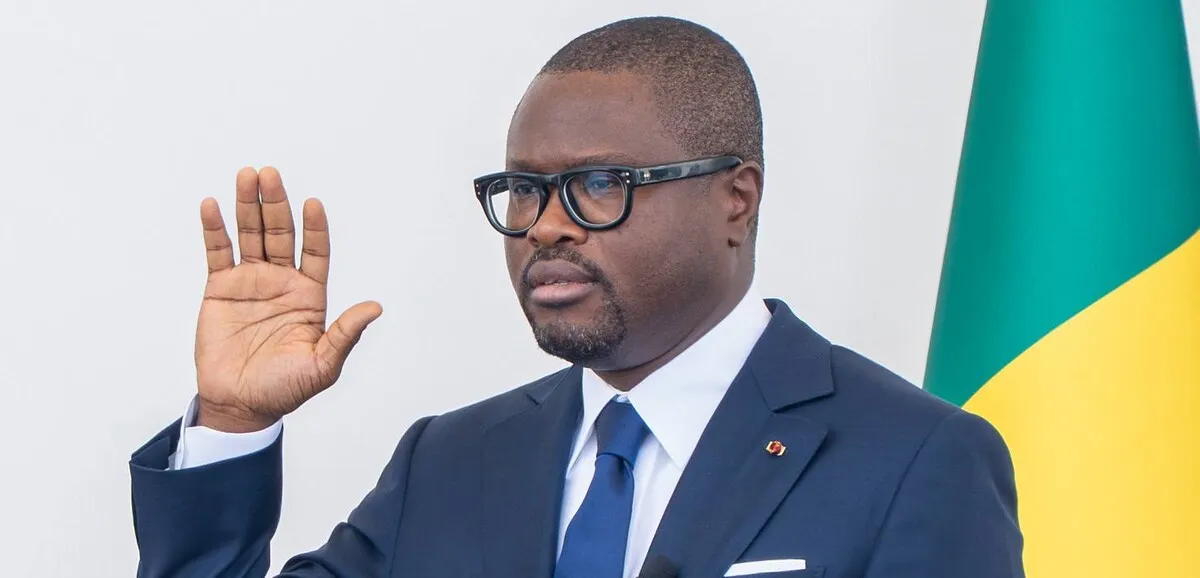 Benin's new president Romuald Wadagni sworn in at Cotonou palace