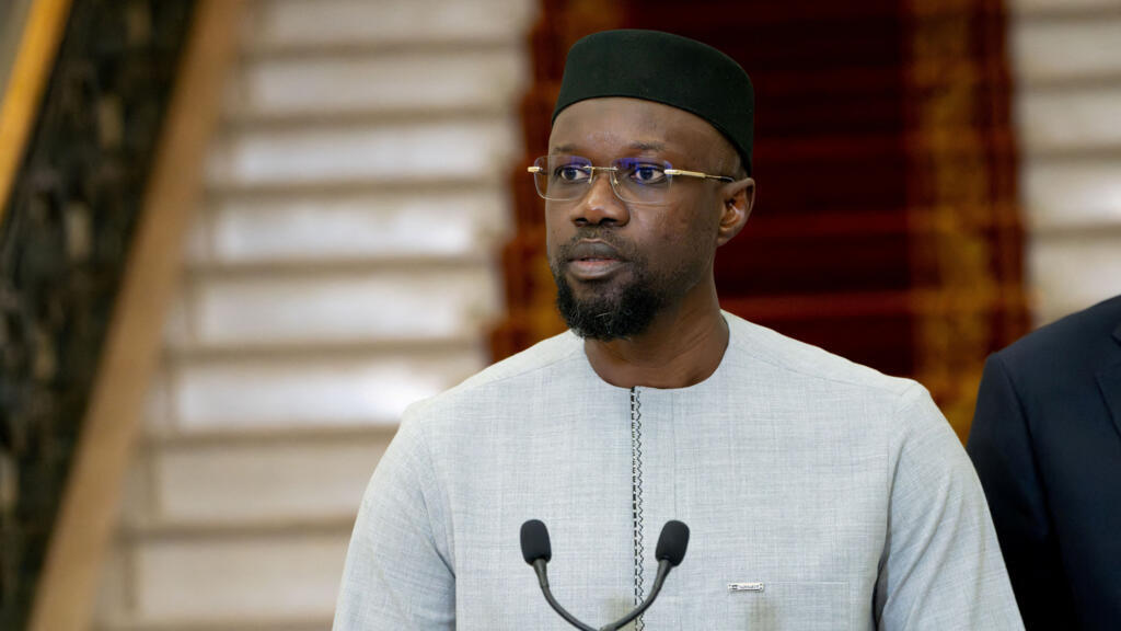 Ousmane Sonko, à Dakar, au Sénégal, le 2 avril 2024. 