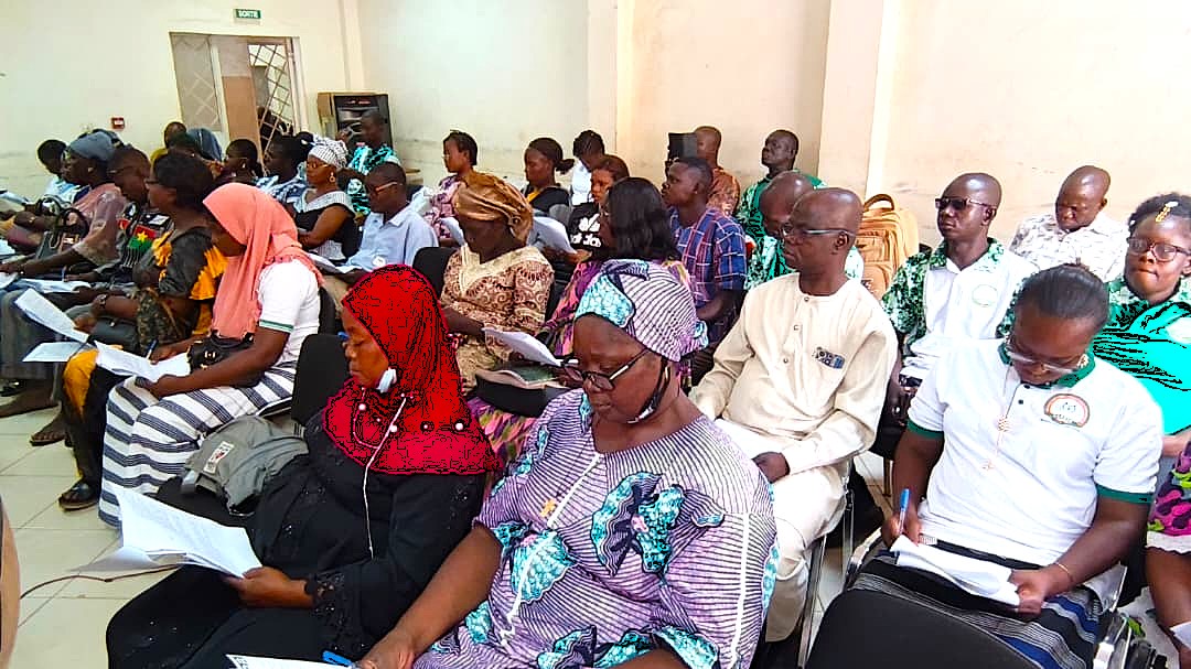 Members of the Union of Public Pharmacy Depot Managers and Cashiers of Burkina Faso
