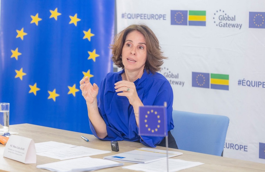EU Ambassador to Gabon Cécile Abadie