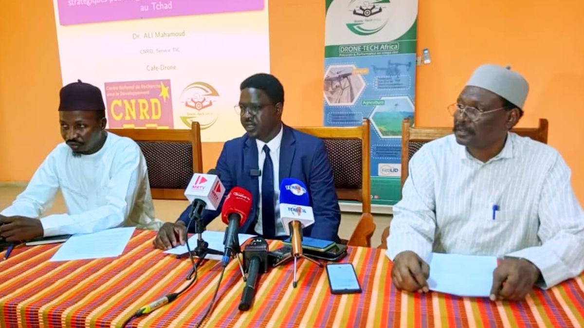 Chad Drone Café Launch Event in N'Djamena