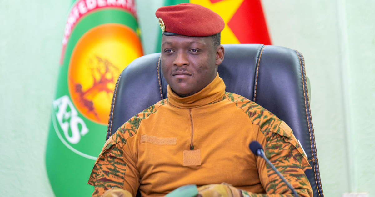 Captain Ibrahim Traoré Burkina Faso