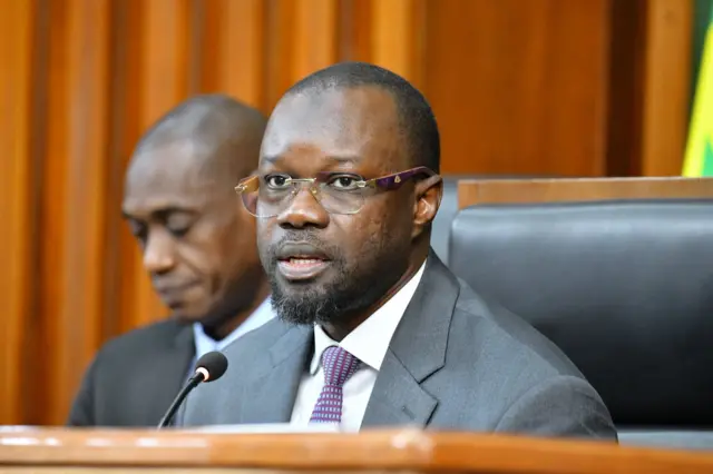 Ousmane Sonko, President of Senegal's National Assembly
