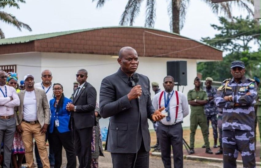 President Oligui Nguema engages with SEEG agents