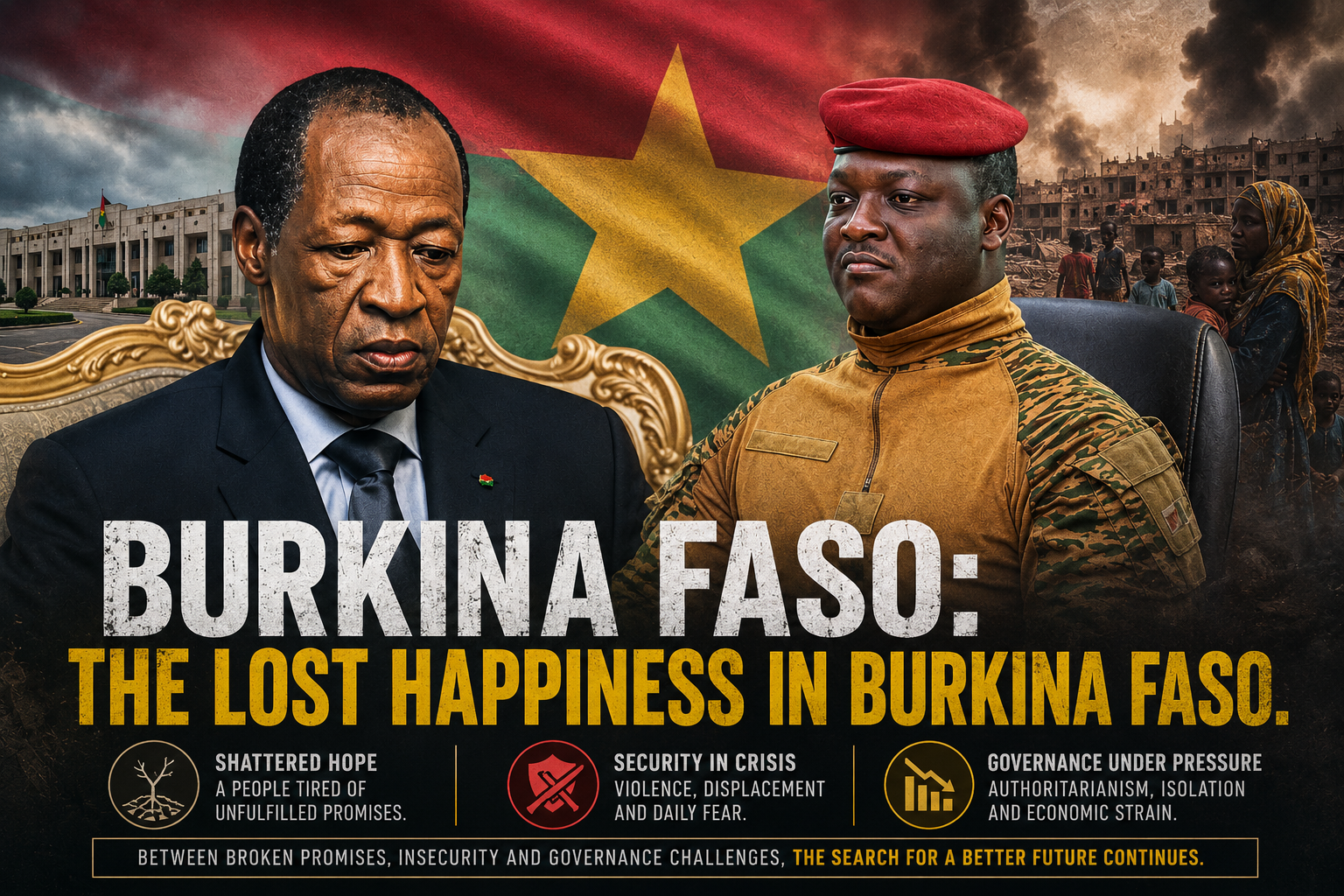 From stability to crisis: Burkina Faso’s lost security under traoré