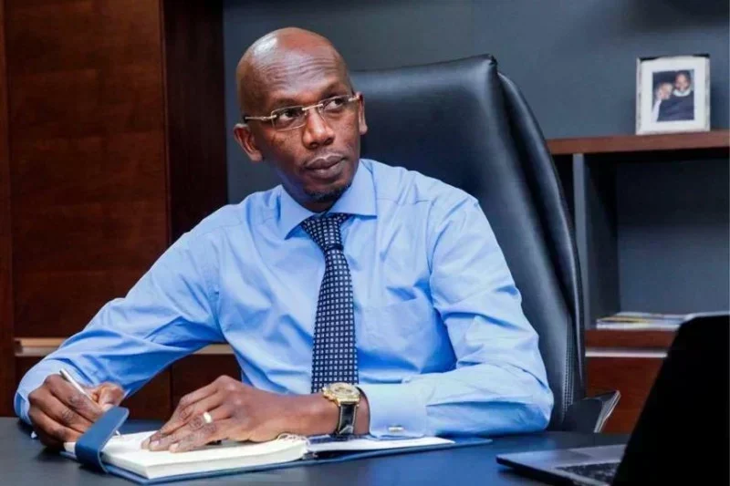 Lansana Gagny Sakho in a candid moment during a public address