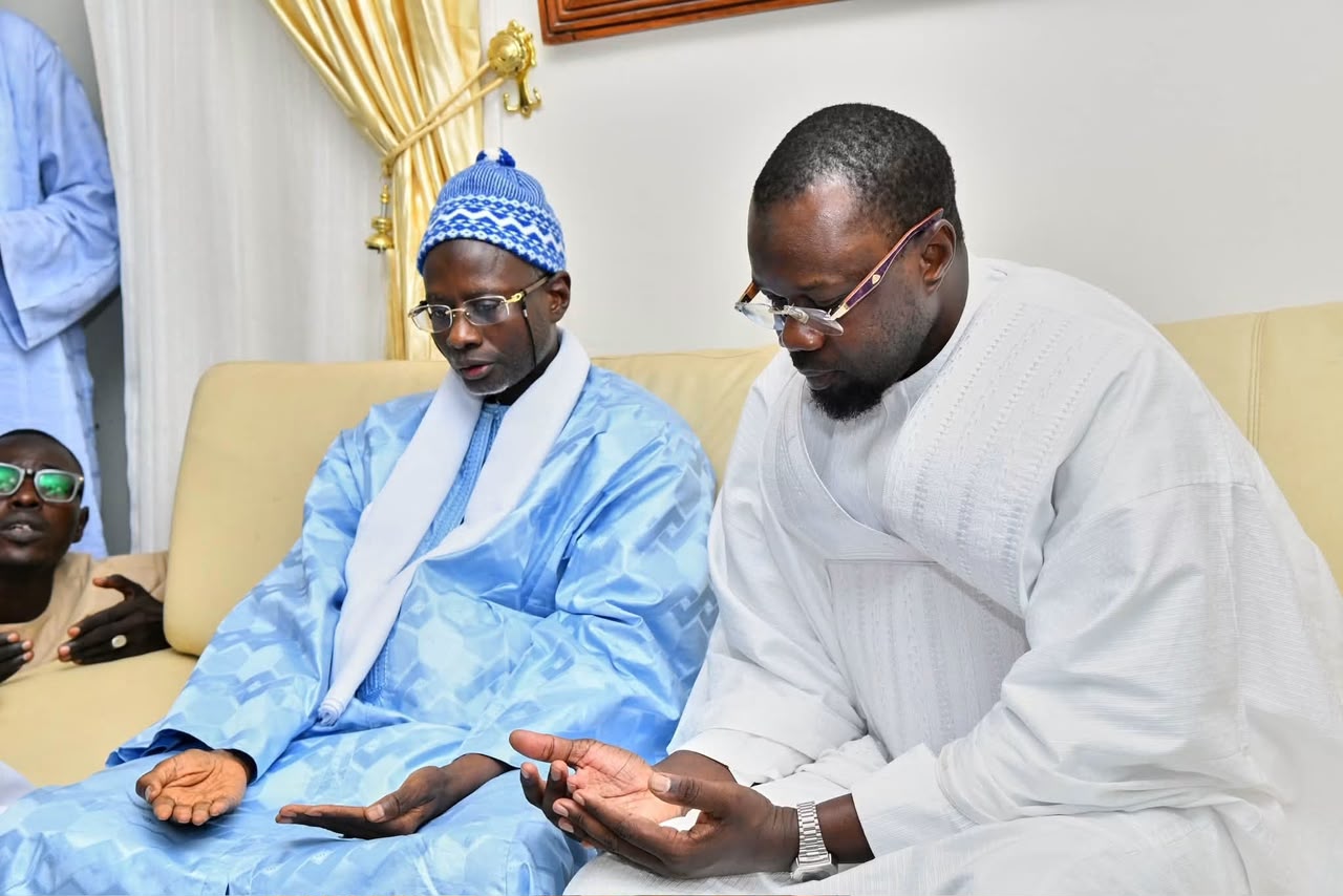 Ousmane Sonko’s tribute to religious leaders in Touba for national peace